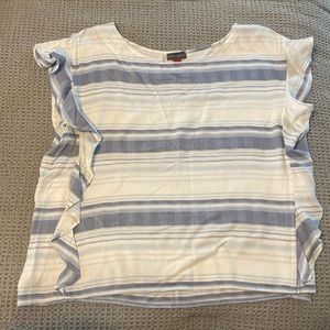 Light blue striped Vince Camuto Blouse